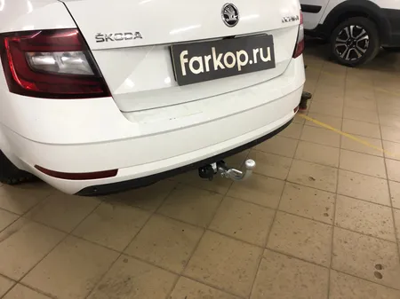 Фаркоп Лидер Плюс для Skoda Octavia (лифтбек) 2013-2020 Арт. S108-BA S108-BA в Ростов-на-Дону