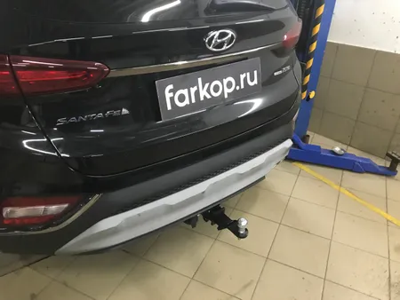 Фаркоп Лидер Плюс для Hyundai Santa Fe 2018-2022 Арт. H230-E H230-E в Ростов-на-Дону