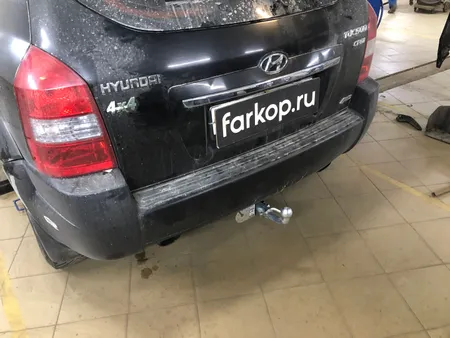 Фаркоп Лидер Плюс для Hyundai Tucson 2004-2010 H204-BA в Ростов-на-Дону