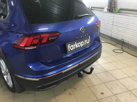 Фаркоп Лидер Плюс для Volkswagen Tiguan 2017- V123-A в Ростов-на-Дону