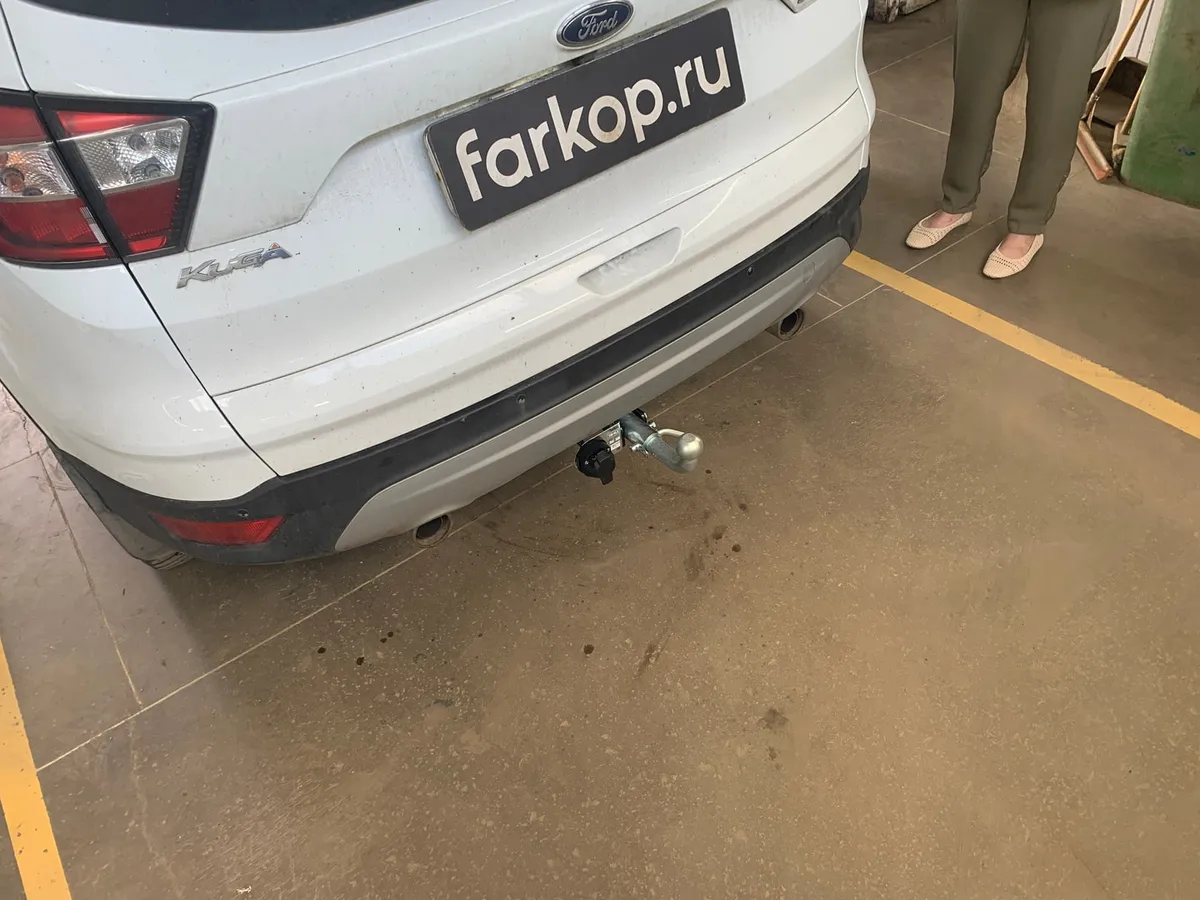 Фаркоп Лидер Плюс для Ford Kuga 2013-2019  F120-BA в Ростов-на-Дону