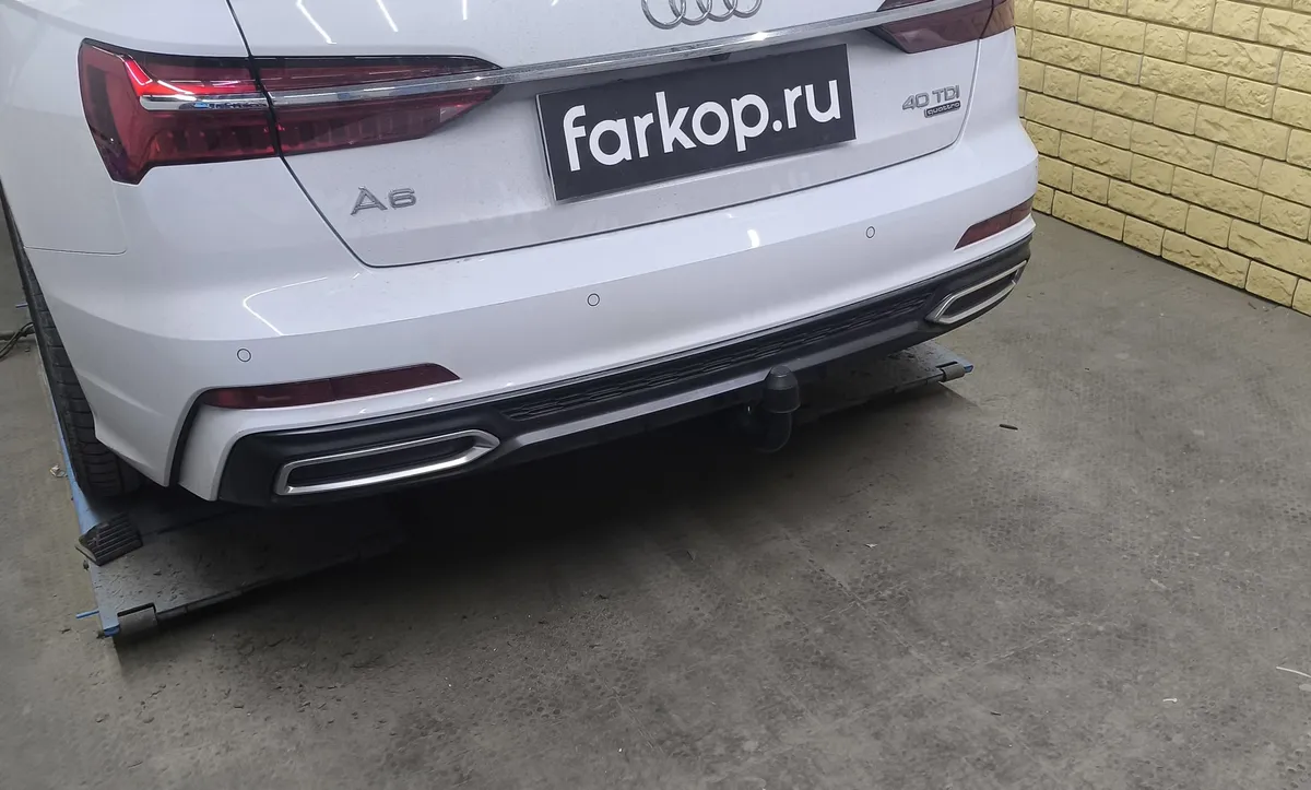 Фаркоп Galia для Audi A6 (седан, универсал) 2018- A051V в Ростов-на-Дону
