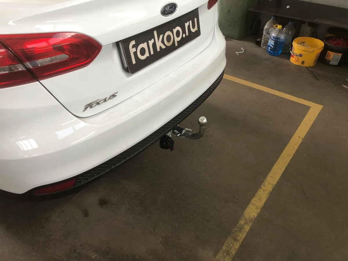Фаркоп Лидер Плюс для Ford Focus (седан) 2011-2018 F102-BA в Ростов-на-Дону