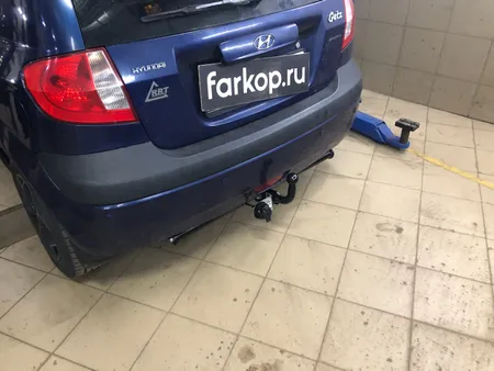 Фаркоп Лидер Плюс для Hyundai Getz (хетчбек) 2003-2011 Арт. H207-A H207-A в Ростов-на-Дону
