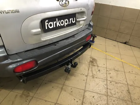 Фаркоп Лидер Плюс для Hyundai Santa Fe 2001-2006 H205-A в Ростов-на-Дону