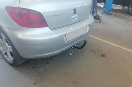 Фаркоп Лидер плюс для Peugeot 307 (хетчбек) 2001-2008 P106-A в Ростов-на-Дону