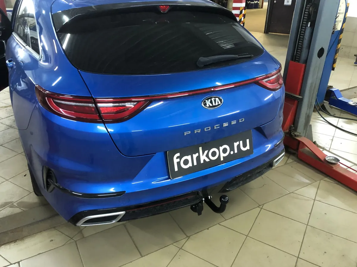 Фаркоп Лидер Плюс для Kia ProCeed (универсал) 2018- K125-A в Ростов-на-Дону