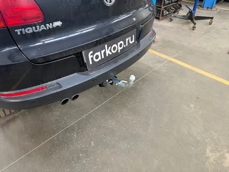 Фаркоп Лидер Плюс для Volkswagen Tiguan 2007-2017 V123-BA в Ростов-на-Дону