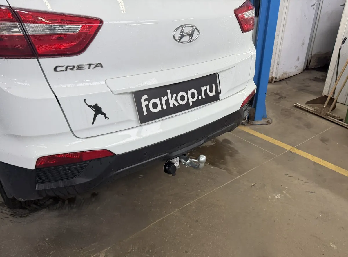 Фаркоп Лидер Плюс для Hyundai Creta 2016-2021  H227-BA в Ростов-на-Дону