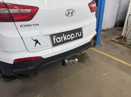 Фаркоп Лидер Плюс для Hyundai Creta 2016-2021  H227-BA в Ростов-на-Дону