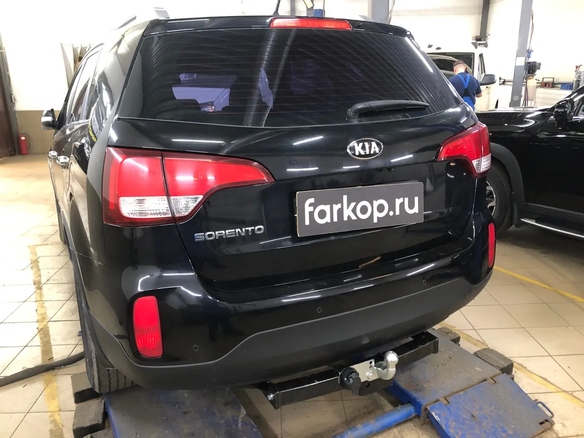 Фаркоп Лидер Плюс для Kia Sorento 2012-2021 H224-F в Ростов-на-Дону
