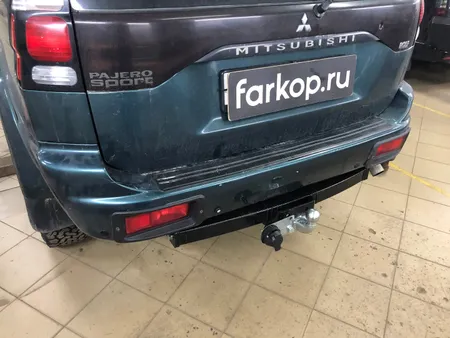 Фаркоп Лидер Плюс для Mitsubishi Pajero Sport 1998-2008 M107-F в Ростов-на-Дону