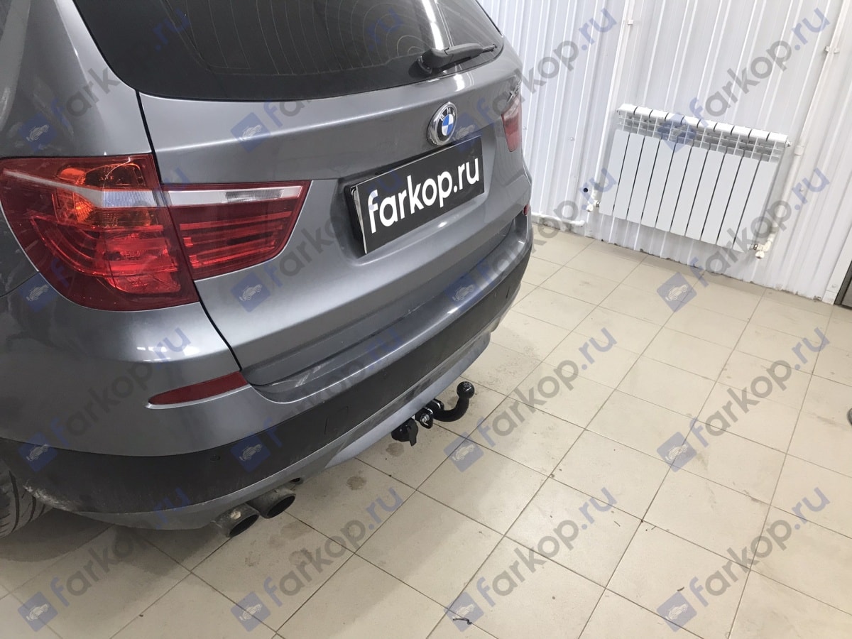 Установили фаркоп Лидер Плюс для BMW X3 2013 г. Установили фаркоп Лидер Плюс для BMW X3 2013 г.